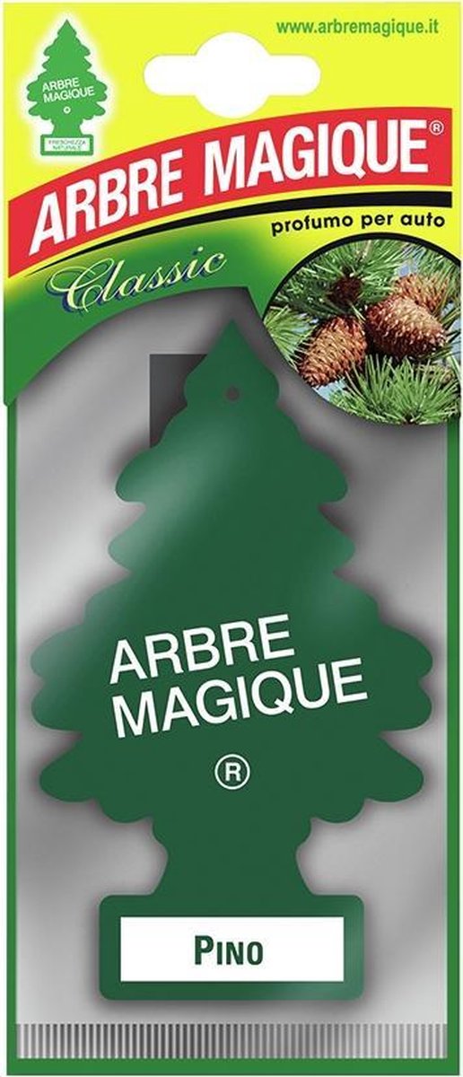 Arbre Magique Luchtverfrisser 12 X 7 Cm Pine Tree - Groen
