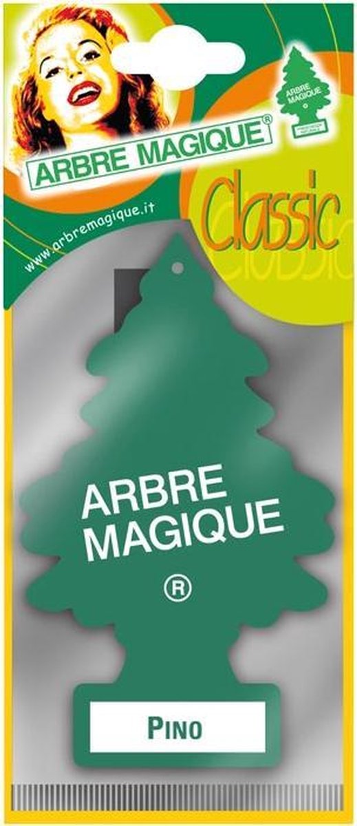 Arbre Magique Luchtverfrisser 12 X 7 Cm Pine Tree - Groen