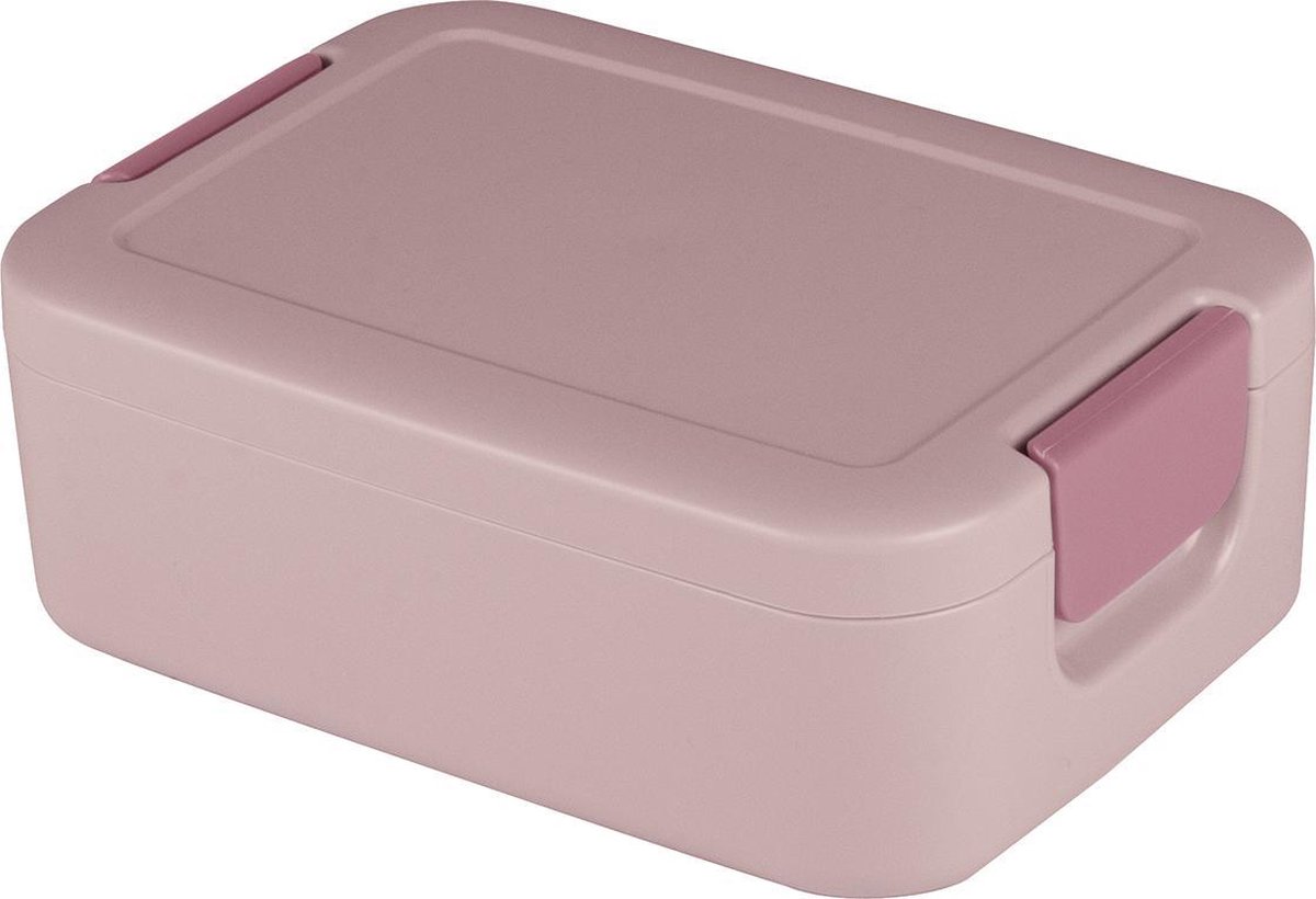 Sunware - Sigma Home Food To Go Broodtrommel - 17 X 12,3 X 6,1 Cm - Roze