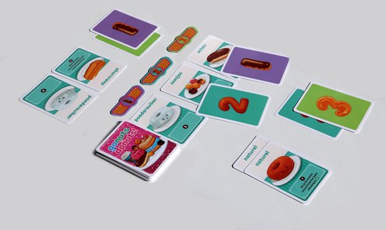 White Goblin Games Kaartspel Go Nuts For Donuts - Roze