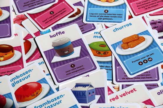 White Goblin Games Kaartspel Go Nuts For Donuts - Roze