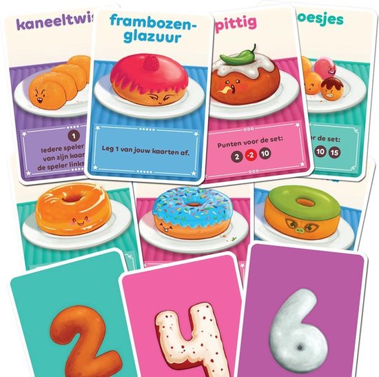 White Goblin Games Kaartspel Go Nuts For Donuts - Roze