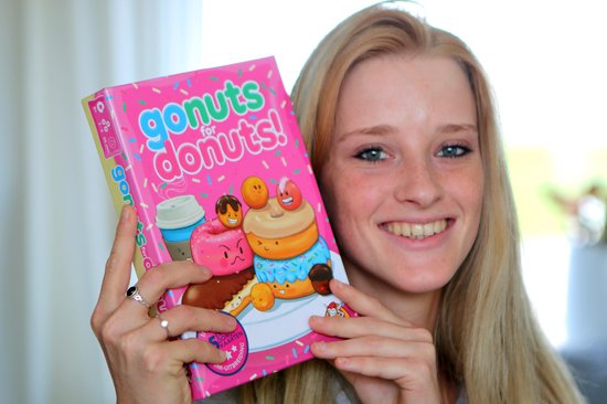 White Goblin Games Kaartspel Go Nuts For Donuts - Roze