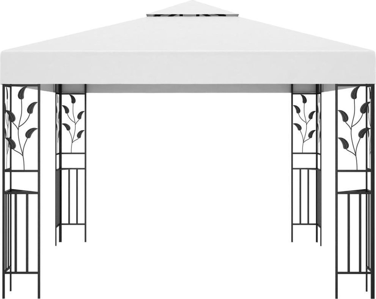 Vidaxl Prieel 180 G/m² 3x3 M - Wit