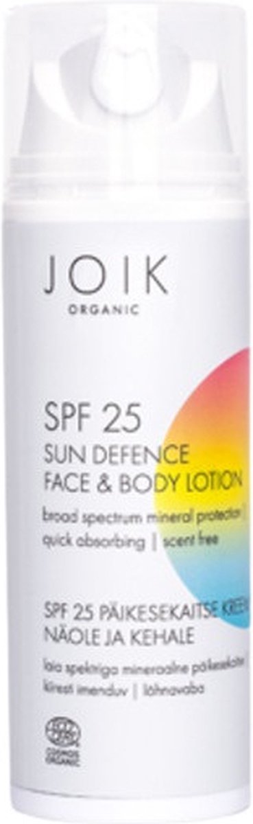 Joik Gezichts- En Bodylotion Spf 25 Vegan 150 Ml