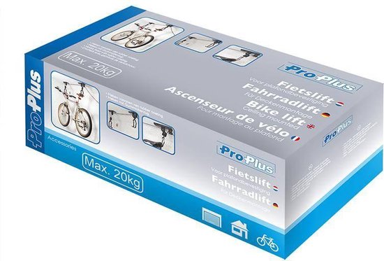 Benson Fietslift Edge Plafondmontage Tot 4,20 Meter - Zwart