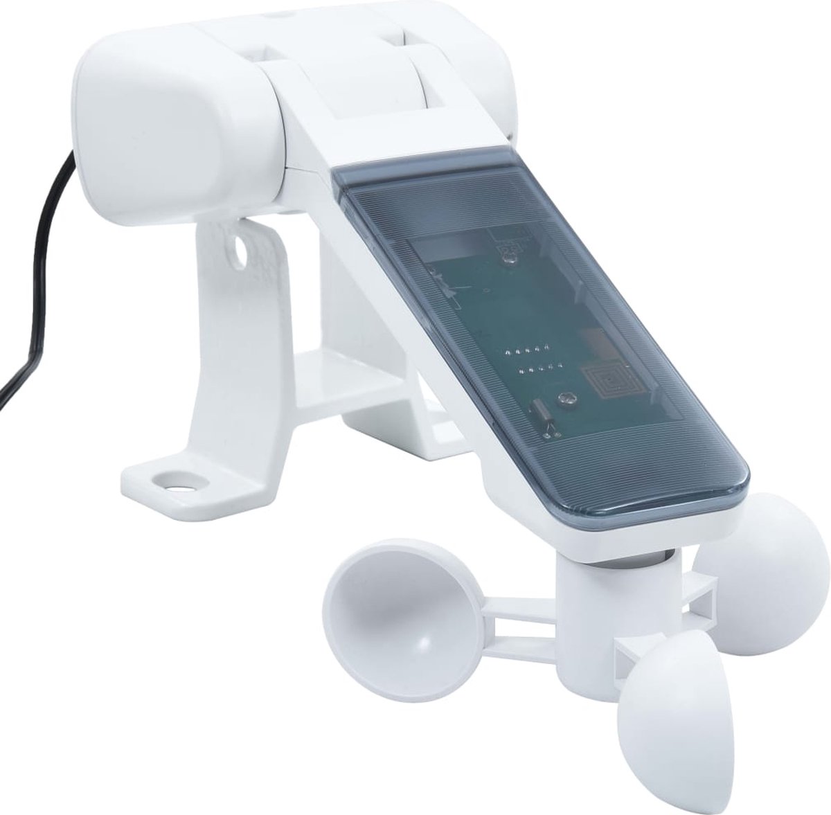 Vidaxl Luifel Automatisch Met Led En Windsensor 4x3,5 M Crèmekleurig