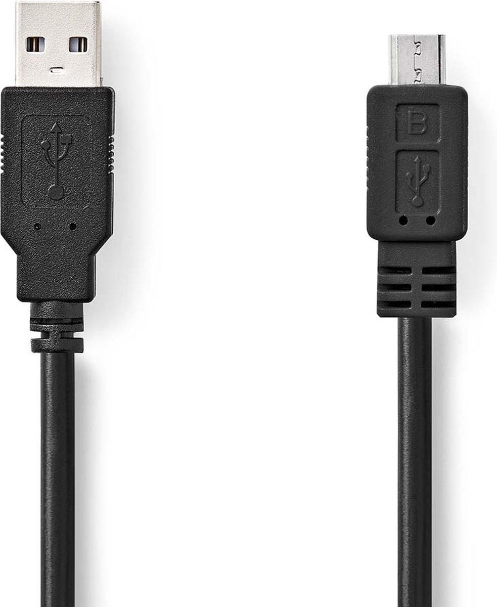 Nedis Usb-kabel 2.00 M - Zwart