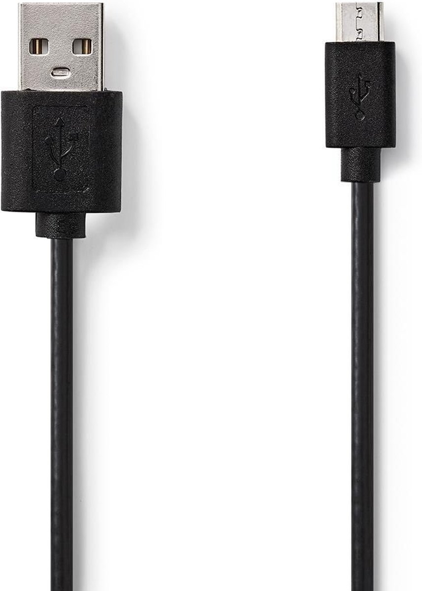 Nedis Usb-kabel 1.00 M - Zwart