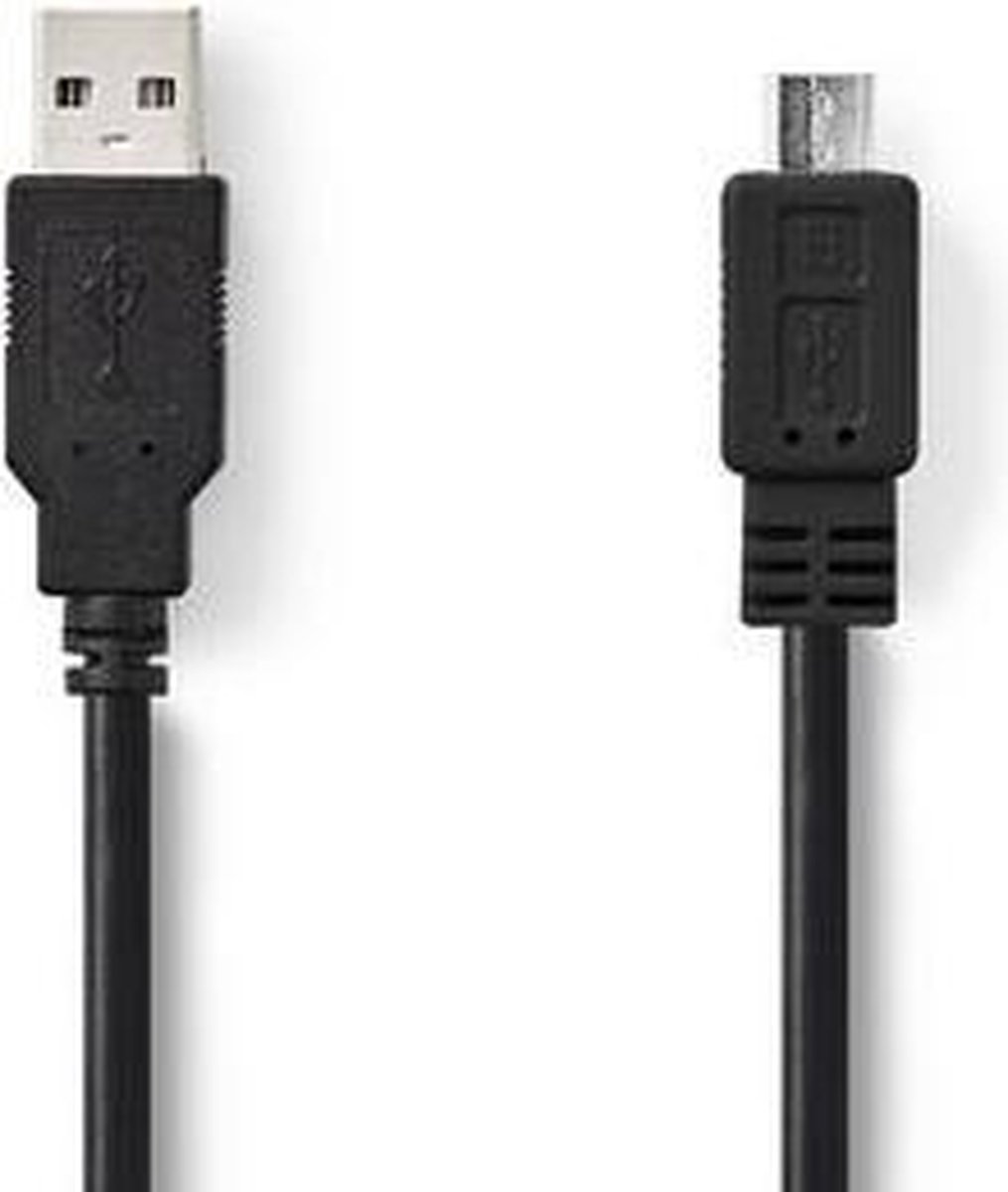 Nedis Usb-kabel 1.00 M - Zwart