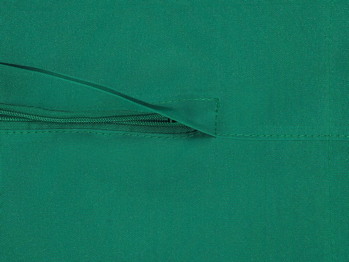 Beliani Bean Bag Big Zitzak Polyester 140 X 180 Cm - Groen