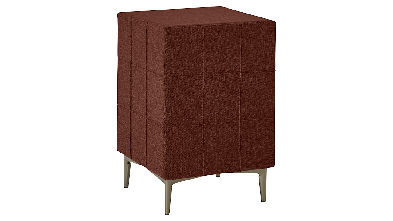 Hocker B Bright De Luxe Inclusief Poten - 40 x 59 x 40 cm - copper