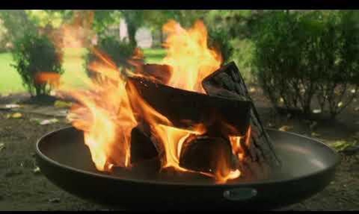 2L Home & Garden Vuurschaal Classic Ø 80 - Zwart