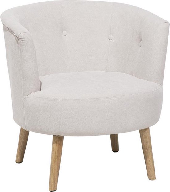 Beliani Odenzen Fauteuil Polyester 57 X 64 Cm