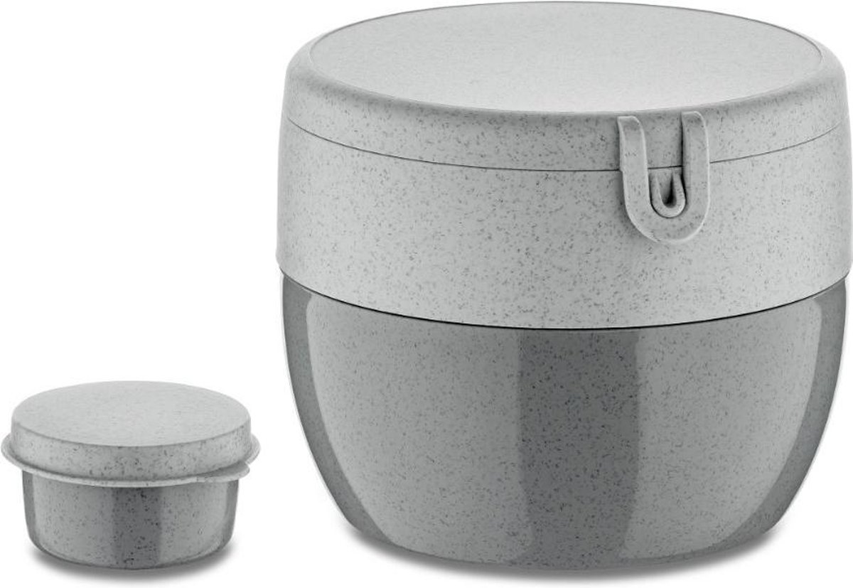 Bento Box, Medium, Organic Cement - Koziol Bentobox M - Grijs