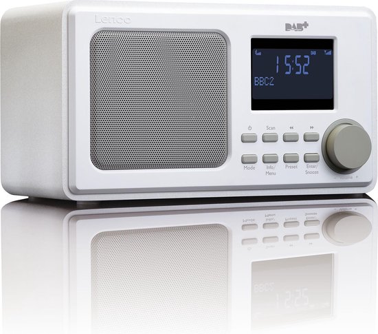 Lenco Dab+ Radio Dar-010 - Wit