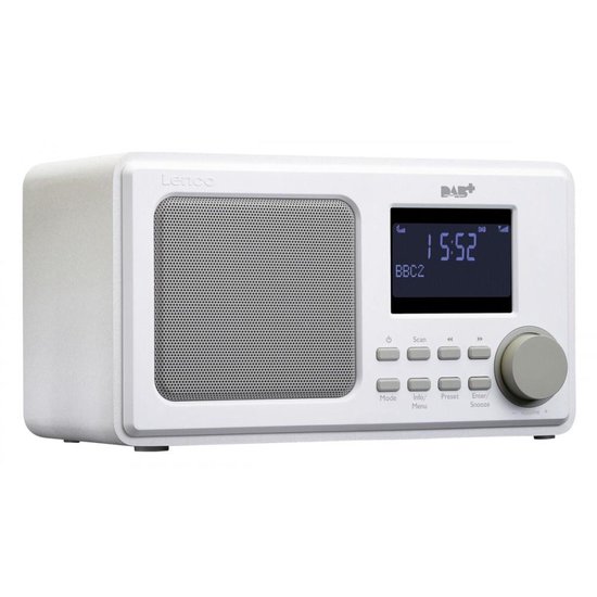 Lenco Dab+ Radio Dar-010 - Wit