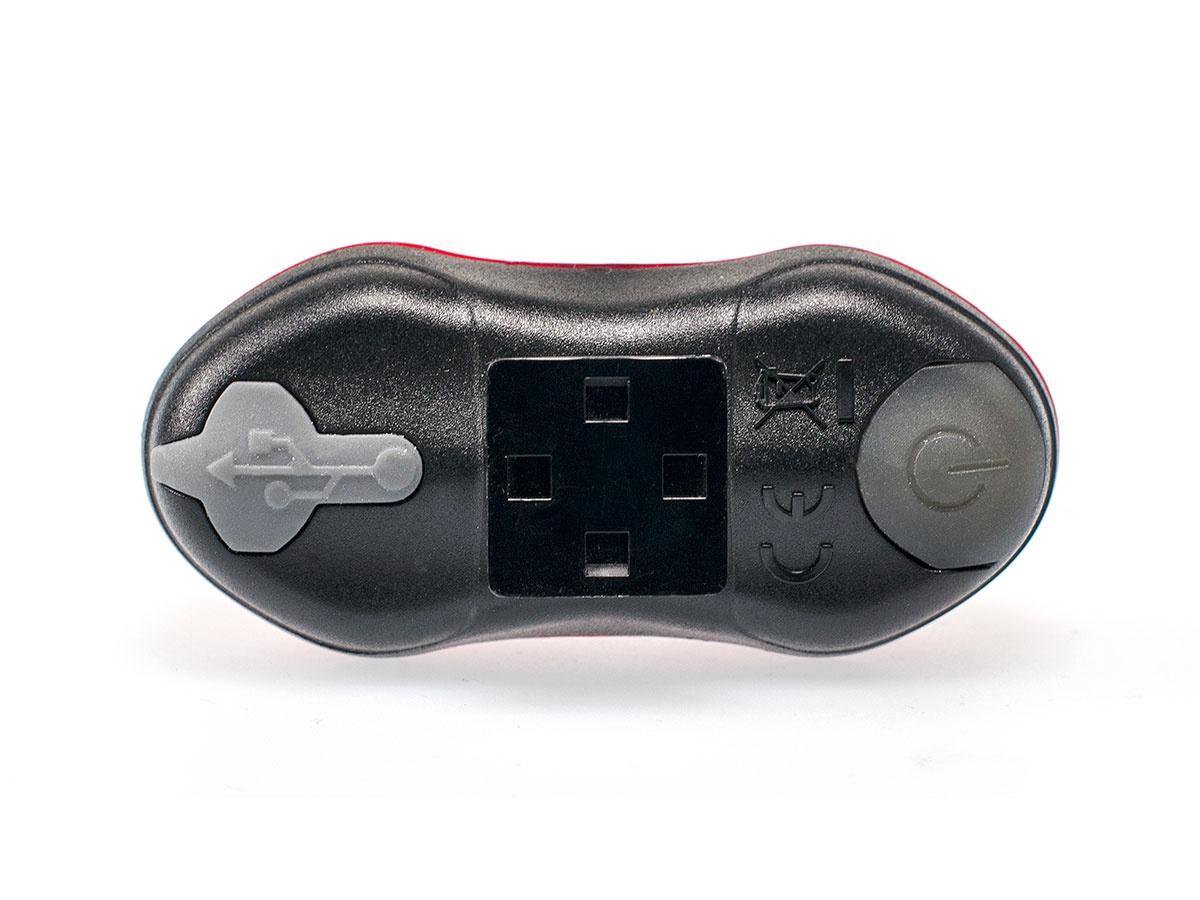 Simson Achterlicht Eyes Usb Led Oplaadbaar - Rood