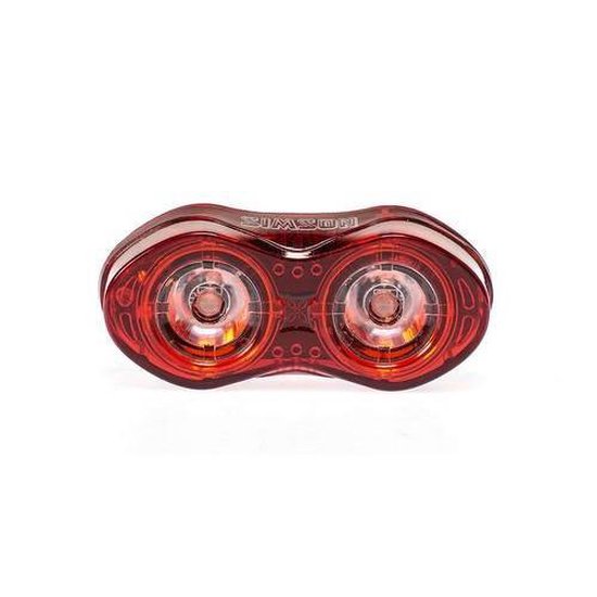 Simson Achterlicht Eyes Usb Led Oplaadbaar - Rood