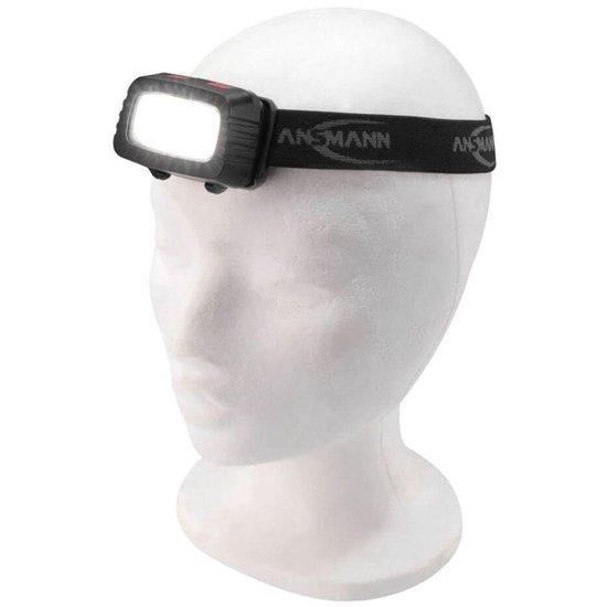 Ansmann Hoofdlamp Hd200b 1600-0198 - Zwart