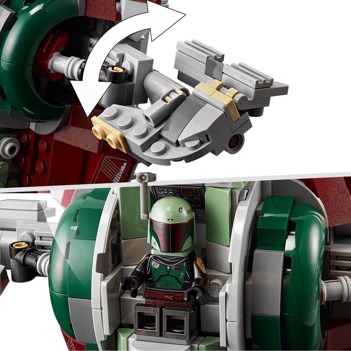 Lego Star Wars Boba Fett's Sterrenschip - 75312