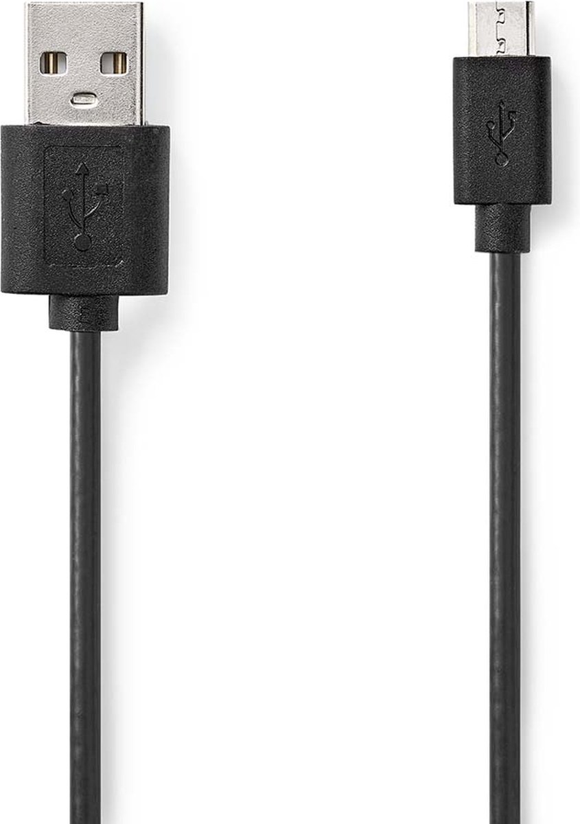 Nedis Usb-kabel 1.00 M - Zwart