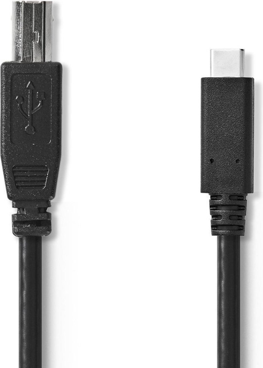 Nedis Usb-kabel 1.00 M - Zwart