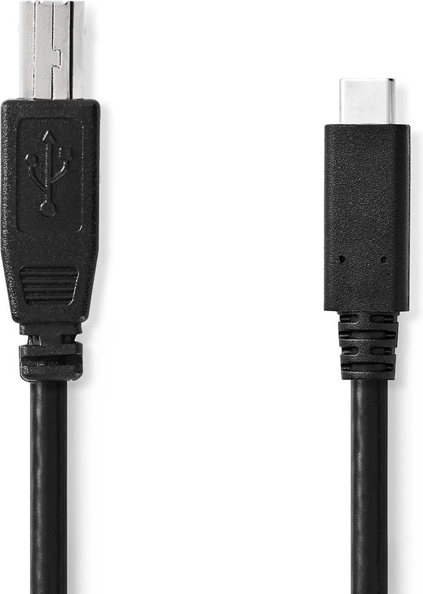 Nedis Usb-kabel 1.00 M - Zwart