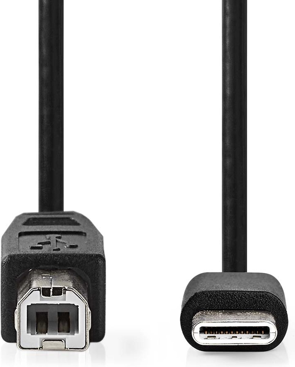 Nedis Usb-kabel 1.00 M - Zwart