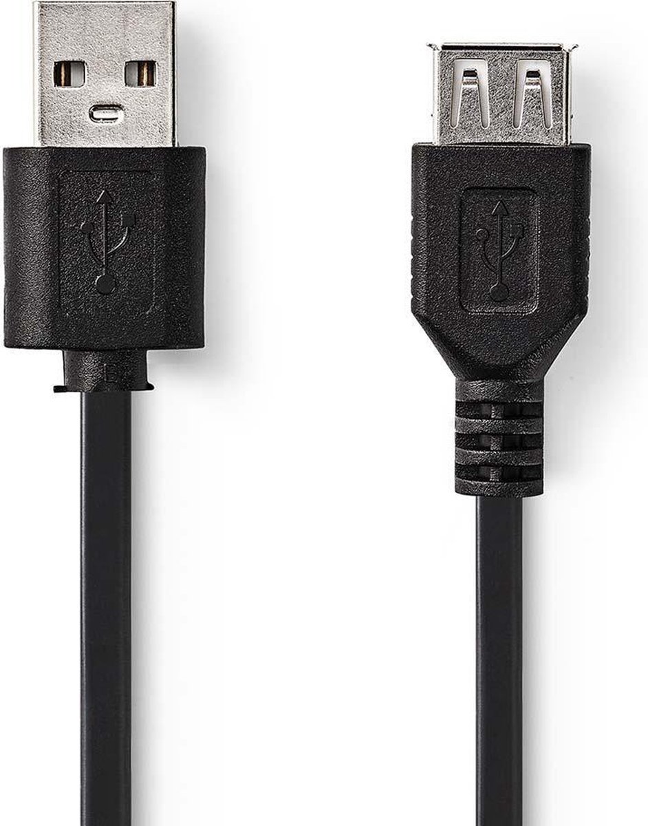 Nedis Usb-kabel 1.00 M - Zwart