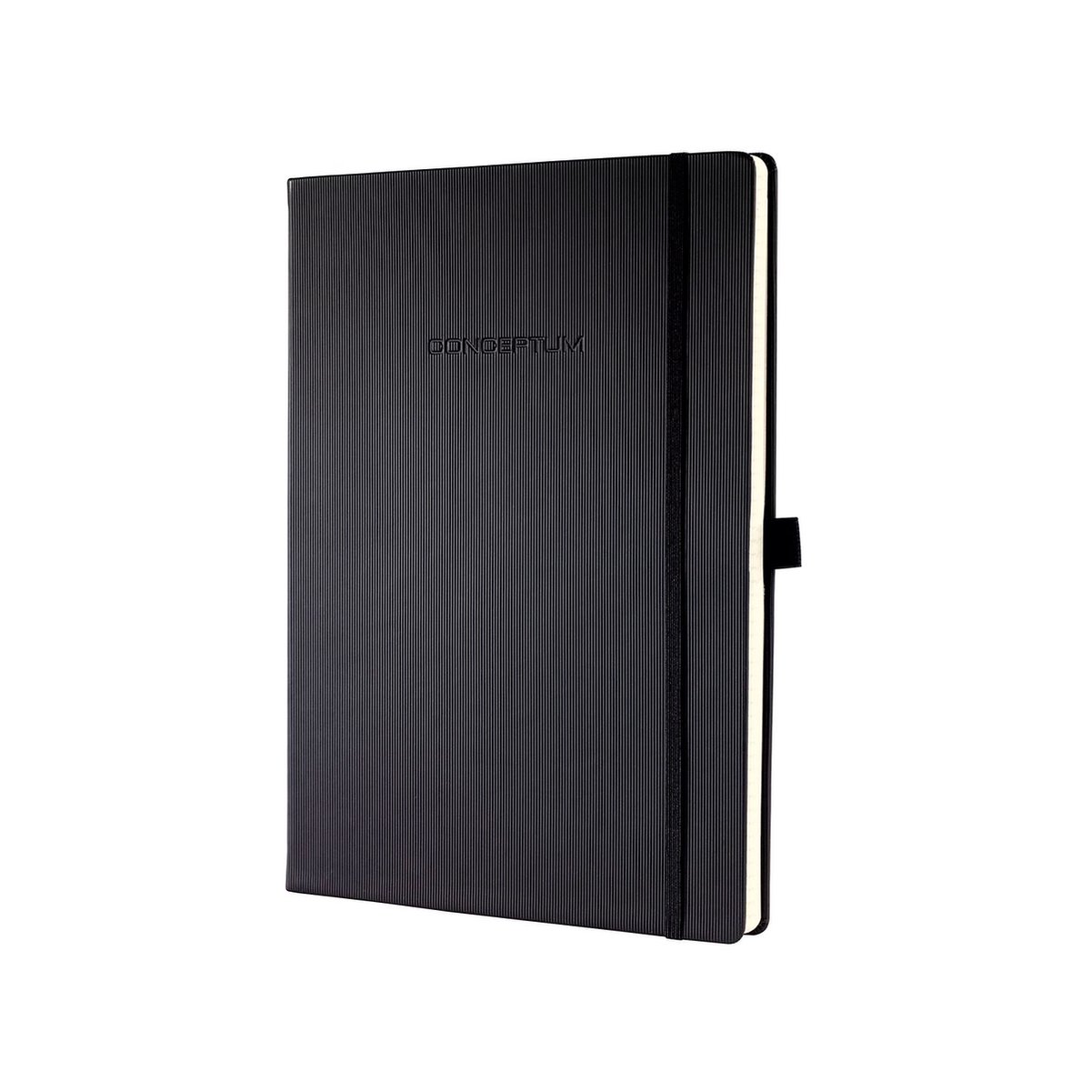 Sigel Notitieboek Conceptum Pure A4 Geruit Hardcover - Zwart