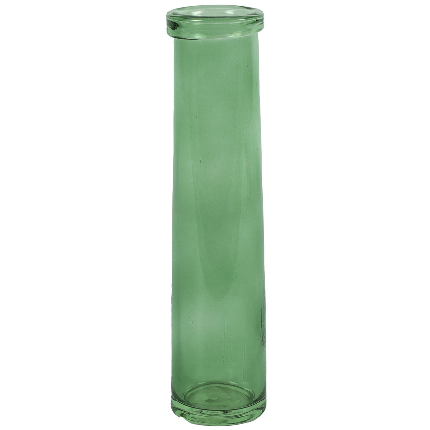 Non-branded Vaas Missy 7 X 7 X 28,5 Cm Glas - Groen