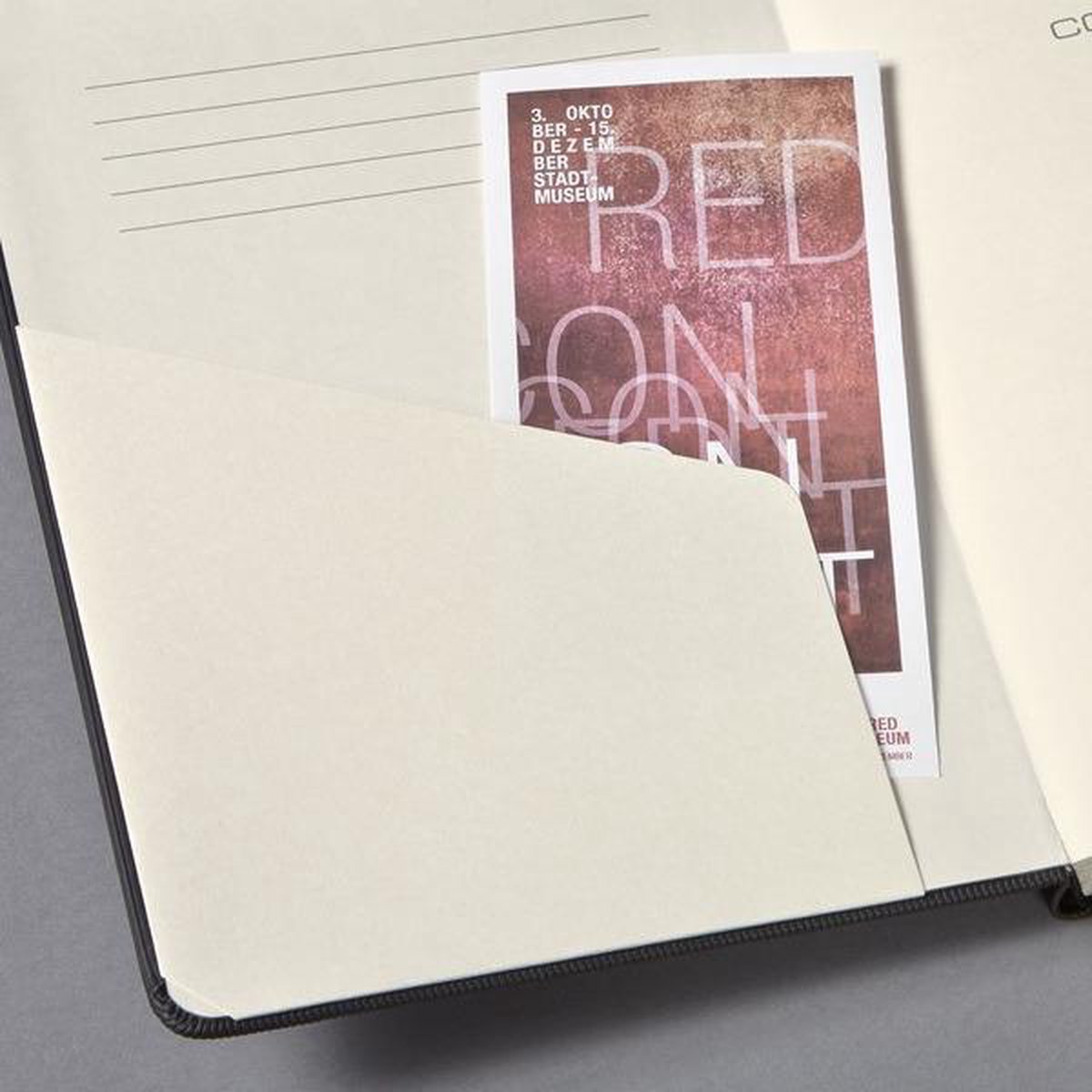 Sigel Notitieboek Conceptum A5 Softcover Gestipt - Zwart