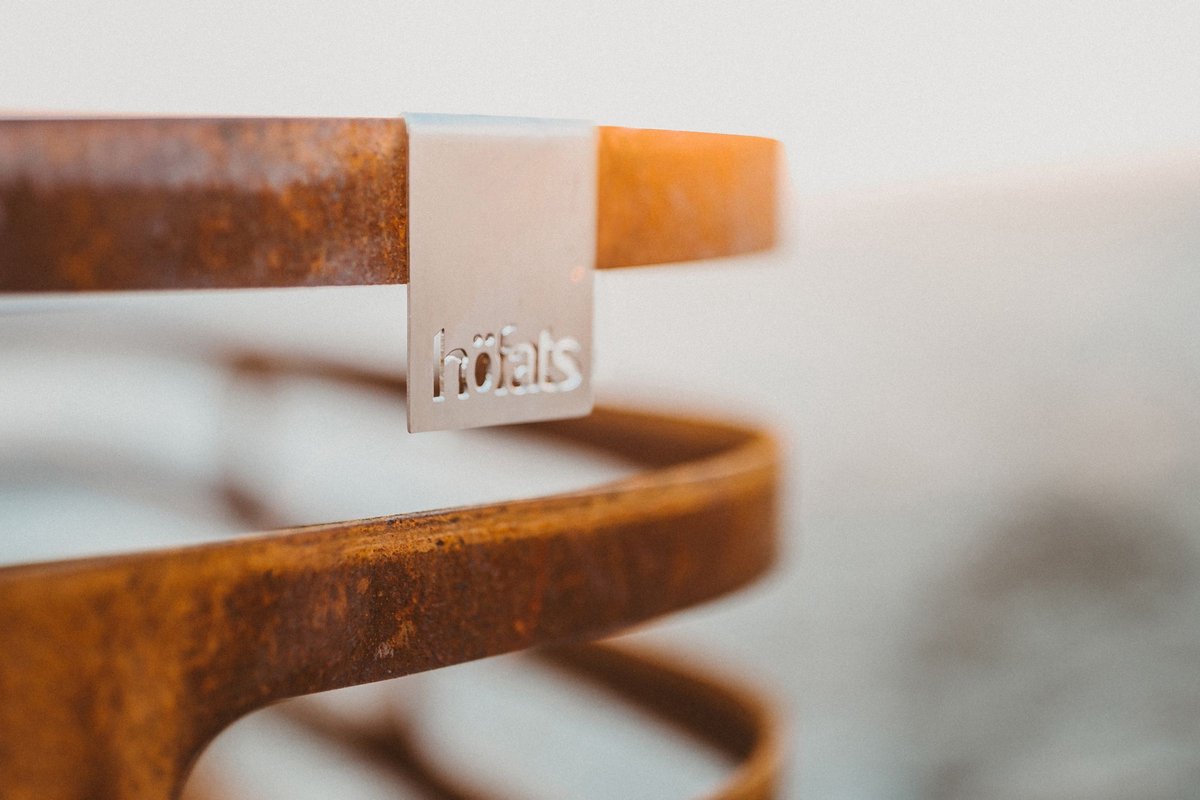 Cube Vuurkorf Cortenstaal - Bruin