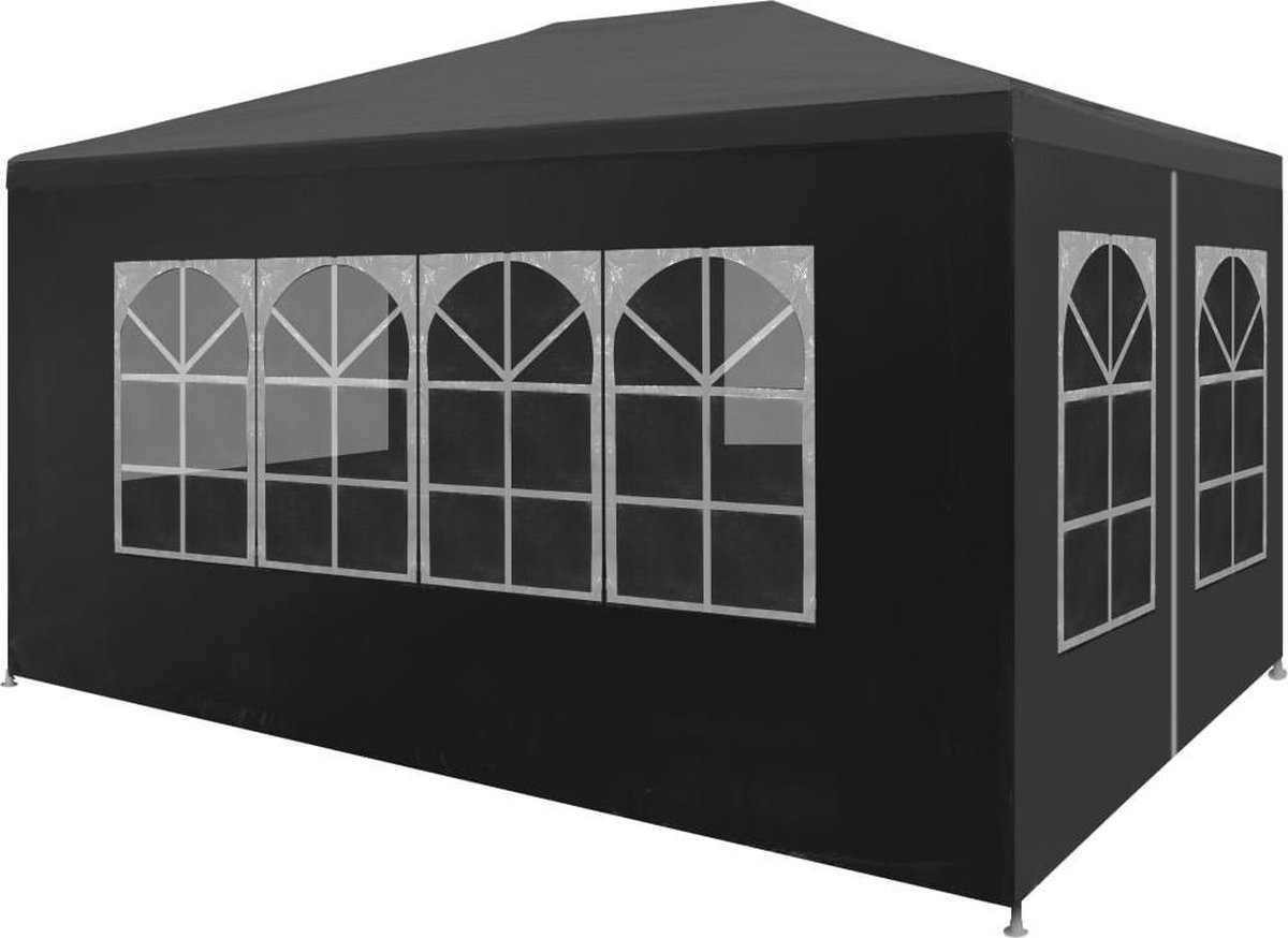 Vidaxl Partytent 3x4 M Antraciet - Gris