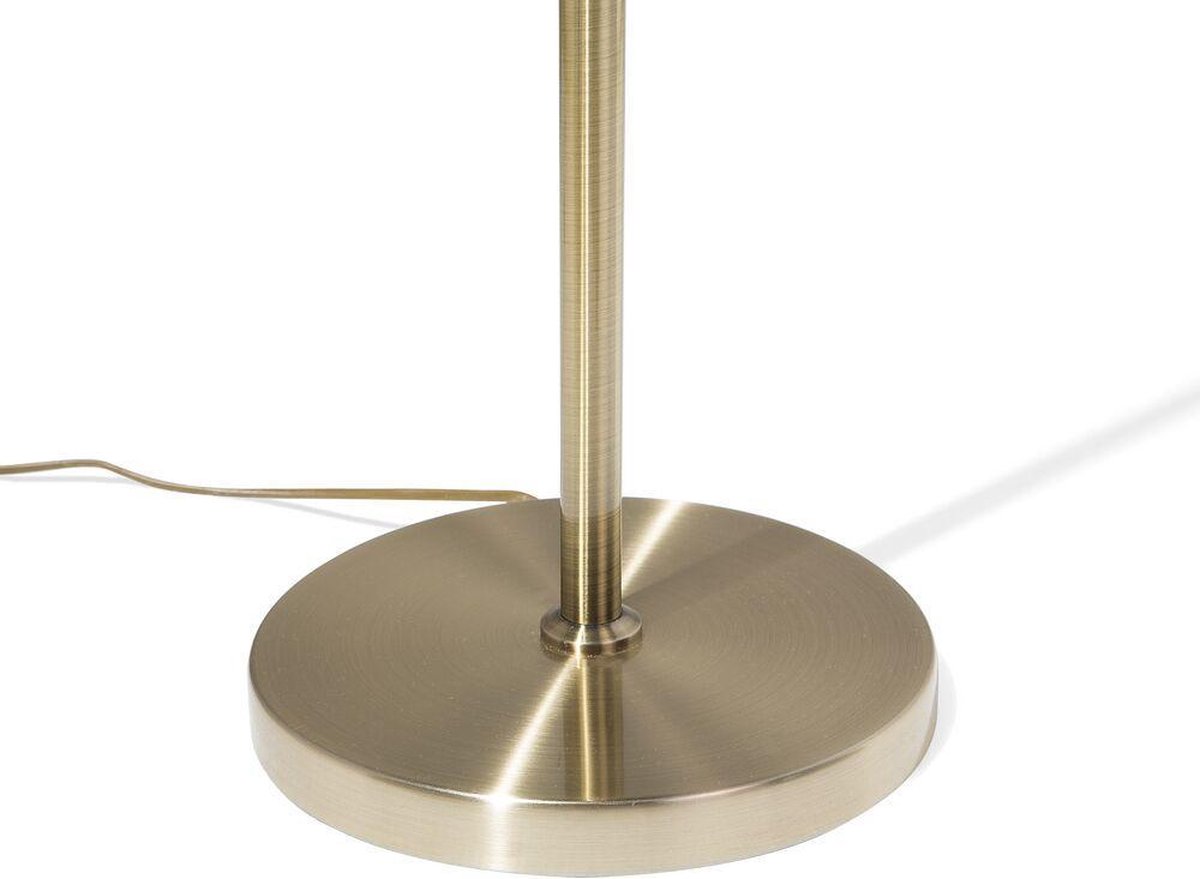 Beliani Severn Staande Lamp Metaal 35 X 35 Cm - Goud