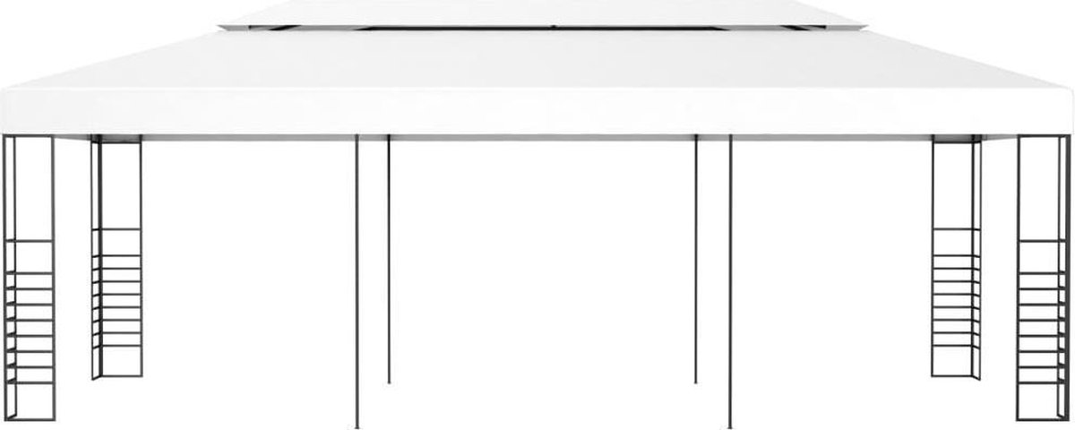 Vidaxl Tuinpaviljoen 6x3 M - Wit