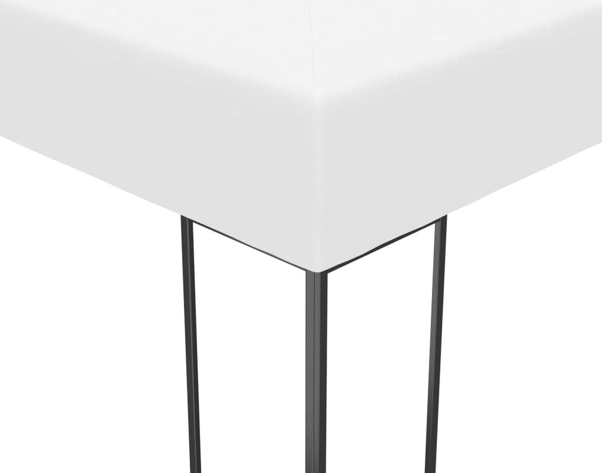 Vidaxl Tuinpaviljoen 6x3 M - Wit