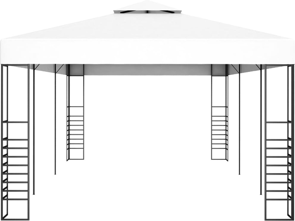 Vidaxl Tuinpaviljoen 6x3 M - Wit