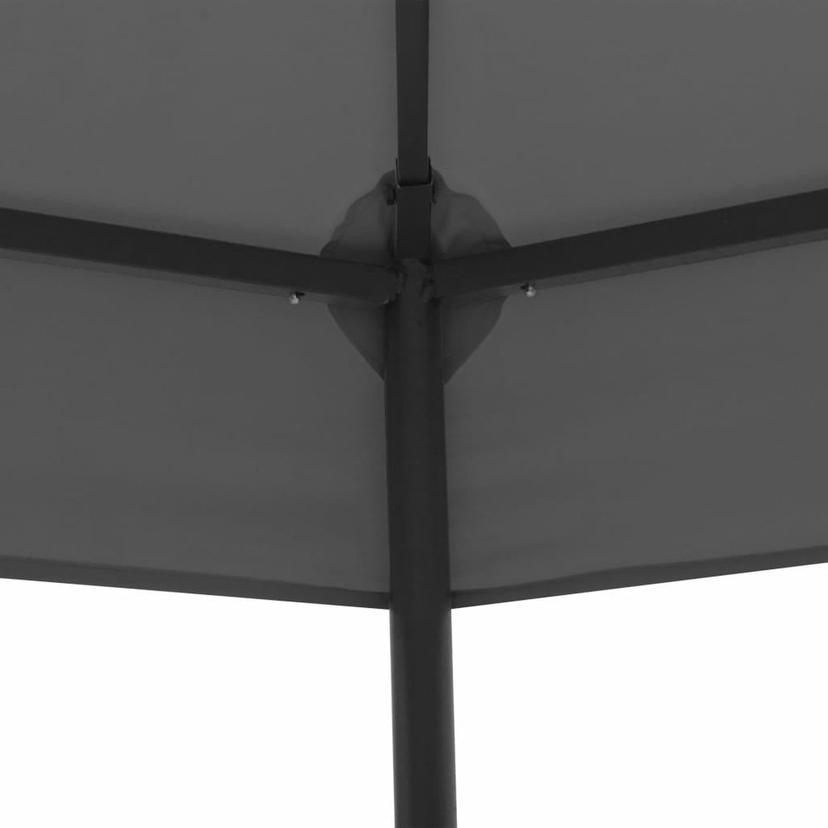 Vidaxl Tuinprieel 323x275x265 Cm Antraciet - Grijs