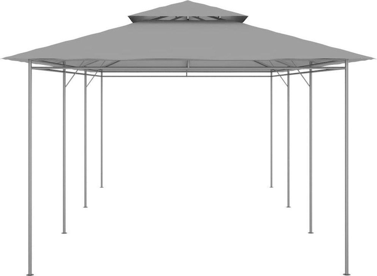 Vidaxl Prieel 600x298x270 Cm Antraciet - Grijs