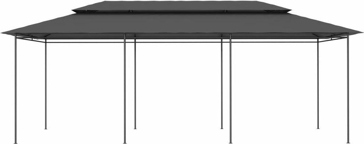 Vidaxl Prieel 600x298x270 Cm Antraciet - Grijs