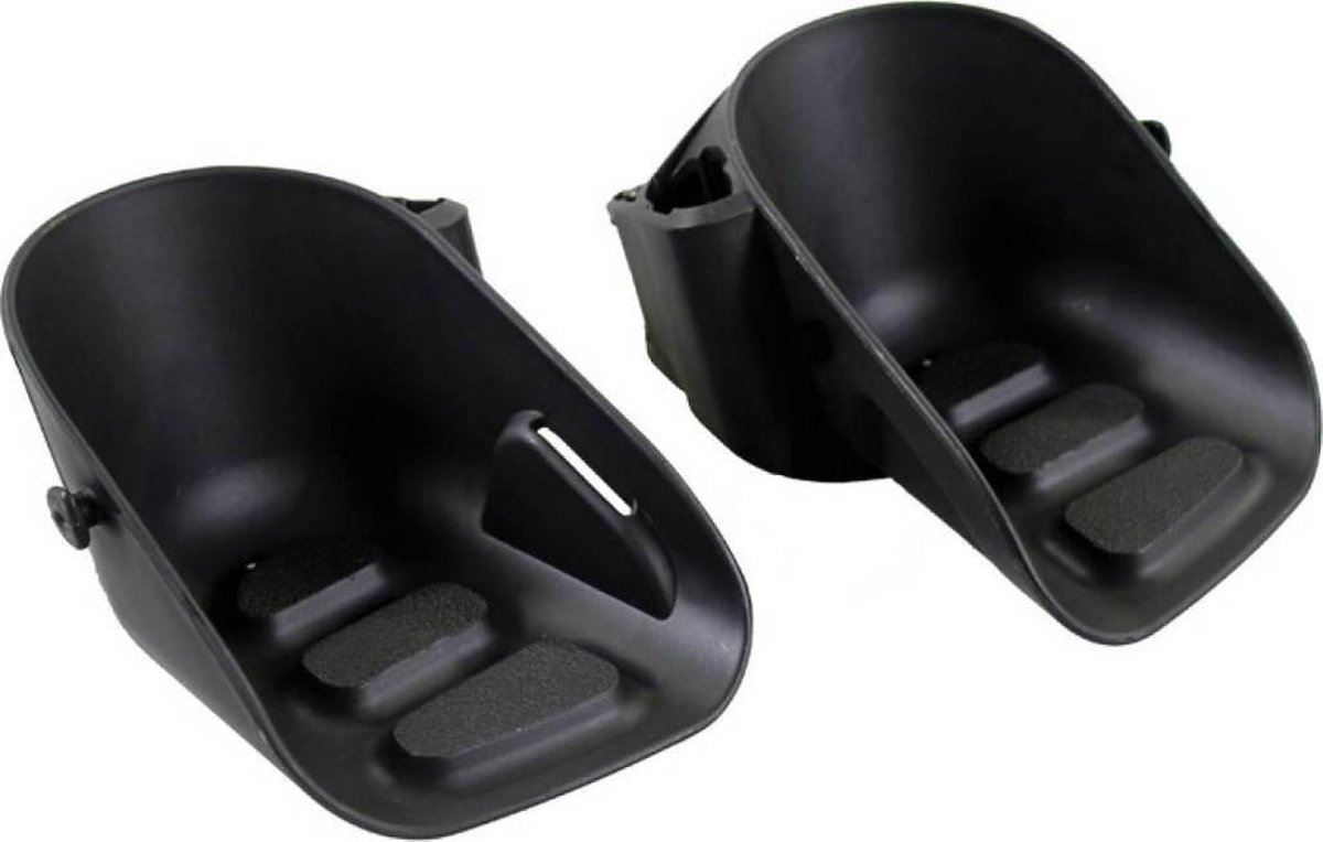 Yepp Voetenbakjes Maxi Links + Rechts - Zwart