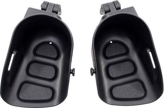 Yepp Voetenbakjes Maxi Links + Rechts - Zwart