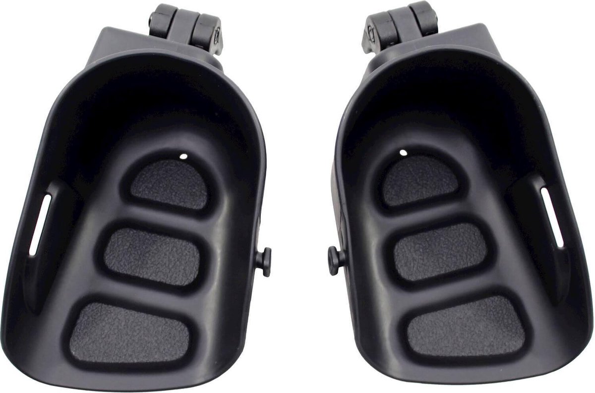 Yepp Voetenbakjes Maxi Links + Rechts - Zwart