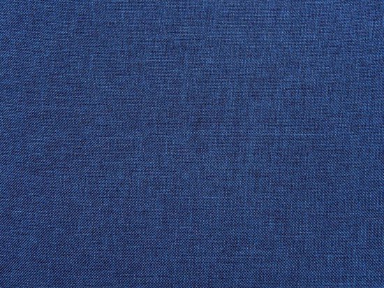Beliani Brookville Eetkamerstoel Set Van 2 Polyester 52 X 43,5 Cm - Blauw