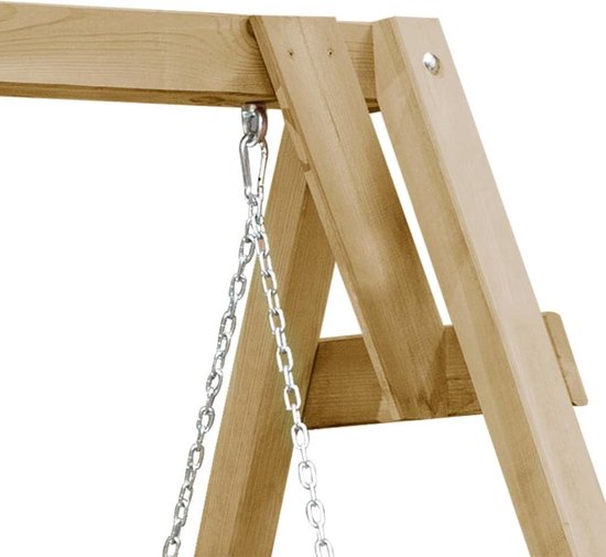 Vidaxl Schommelbank Voor Buiten 205x150x157 Cm Grenenhout - Bruin