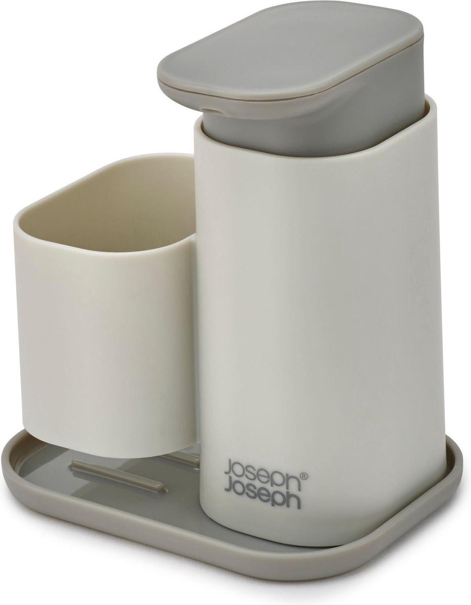 Joseph Joseph Zeepdispenser Met Sponshouder,/wit - Duo - Grijs