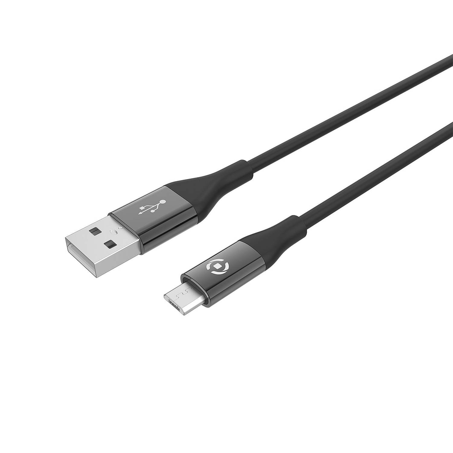 Micro-usb Kabel, 1 Meter, - Celly Feeling - Zwart