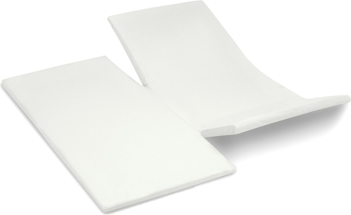 Cinderella Topper Hoeslaken Dubbele Split (Tot 15cm) - Jersey - 180x200/210cm - Ivoor - Beige